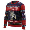 Jojo's Bizarre Adventure Joseph Joestar Oh My God Ugly Christmas Sweater - Holiday Jumper Sweatshirt - Narides