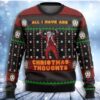 Joker All I Have Are Xmas Thoughts Christmas Awesome Ugly Sweater - Narides