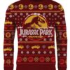 Jurassic Park Christmas Red Limited Ugly Sweater - Narides