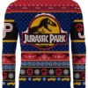 Jurassic Park Christmas Uhfinds A Way Christmas Ugly Sweater - Narides