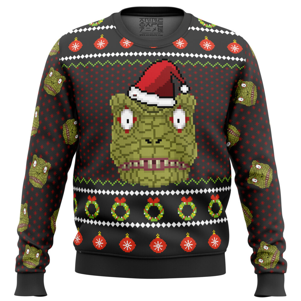 Kaiman Dorohedoro Ugly Christmas Sweater - Holiday Jumper Sweatshirt - Narides