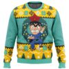 Kankichi Ryotsu KochiKame: Tokyo Beat Cops Ugly Christmas Sweater - Holiday Jumper Sweatshirt - Narides