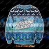 Keystone Light Beer Christmas Limited Ugly Sweater - Narides