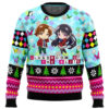 Kiyotaka And Suzune Classroom of the Elite Ugly Christmas Sweater - Holiday Jumper Sweatshirt - Narides