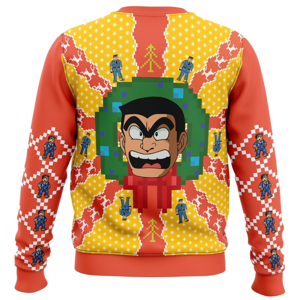 KochiKame: Tokyo Beat Cops Ugly Christmas Sweater - Holiday Jumper Sweatshirt - Narides