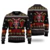 Krampus Horror Christmas Awesome Ugly Sweater - Narides