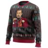 Laughing Leo DiCaprio Meme Ugly Christmas Sweater - Funny Holiday Jumper Sweatshirt - Narides