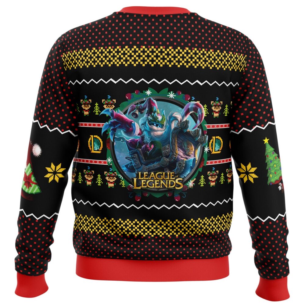 League of Legends Ugly Christmas Sweater - Holiday Jumper Sweatshirt - Narides