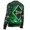 Legendary Warrior of Christmas Zelda Ugly Christmas Sweater - Holiday Jumper Sweatshirt - Narides