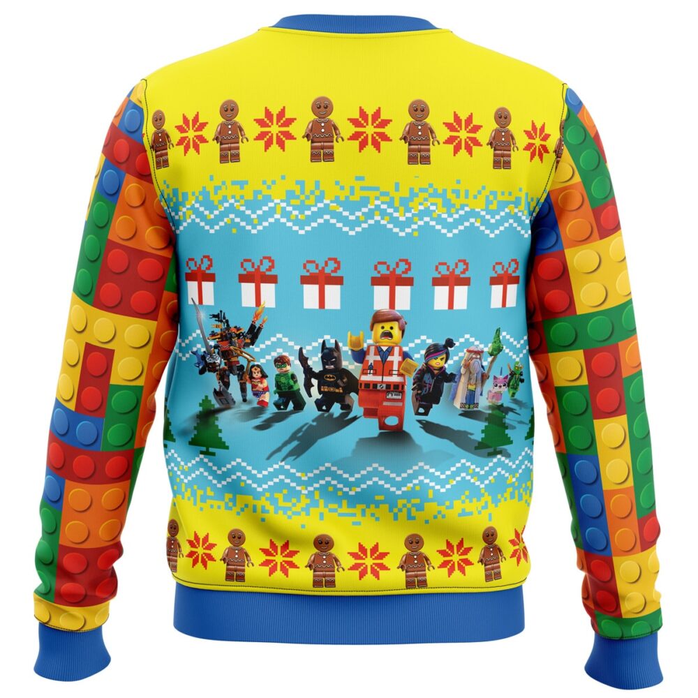 Lego Ugly Christmas Sweater - Holiday Jumper Sweatshirt - Narides