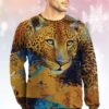 Leopard Kvh Christmas Awesome Ugly Sweater - Narides