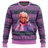 Leslie Jordan Well Shit Ugly Christmas Sweater - Holiday Jumper Sweatshirt - Narides