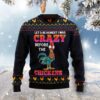 Lets Be Honest I Was Crazy Before The Chickens Ht021117 Christmas Ugly Sweater - Narides