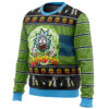 Let's Get Schwifty! Rick and Morty Ugly Christmas Sweater - Holiday Jumper Sweatshirt - Narides