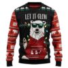 Lets Glow Polar Bear G5129 Christmas Awesome Ugly Sweater - Narides