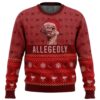 Letterkenny Allegedly Party Ideas Christmas Jumper Limited Ugly Sweater - Narides