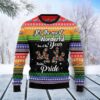 Lgbt Beside Pride T0411 Christmas Awesome Ugly Sweater - Narides