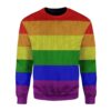 Lgbt Flag Christmas Us3496 Limited Ugly Sweater - Narides