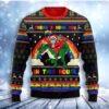 Lgbt There Is Some Hoes In This House Christmas Ugly Sweater - Narides