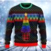 Lgbtq Christmas Tree Christmas Limited Ugly Sweater - Narides