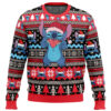 Lilo and Stitch Ugly Christmas Sweater - Holiday Jumper Sweatshirt - Narides