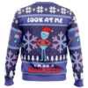 Look at Me Mr. Meeseeks Ugly Christmas Sweater - Holiday Jumper Sweatshirt - Narides