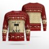 Lord Of The Rings And My Axe Lotr Limited Ugly Sweater - Narides