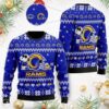 Los Angeles Rams Cute The Joe Cool Snoopy Show Football Helmet 3d Christmas Limited Ugly Sweater - Narides