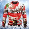 Love Music Happy Life Christmas Awesome Ugly Sweater - Narides