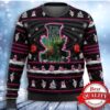 Mad Hatter Alice In Wonderland Christmas Ugly Sweater - Narides