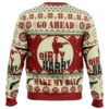 Make my Day Dirty Harry Ugly Christmas Sweater - Holiday Jumper Sweatshirt - Narides