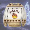 Malibu Beer Drinking Christmas Christmas Christmas Christmas Jumper Ugly Sweater - Narides