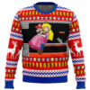 Mario Bros Bowser's Castle Ugly Christmas Sweater - Holiday Jumper Sweatshirt - Narides