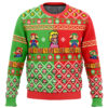 Mario Bros Ugly Christmas Sweater - Holiday Jumper Sweatshirt - Narides