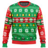 Mario Bros Ugly Christmas Sweater - Holiday Jumper Sweatshirt - Narides