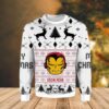 Marvel Iron Man Face Christmas Limited Ugly Sweater - Narides