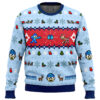 Mega Man Mega Holiday Ugly Christmas Sweater - Holiday Jumper Sweatshirt - Narides