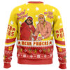 Mega Powers Macho Man and Hulk Hogan Ugly Christmas Sweater - Holiday Jumper Sweatshirt - Narides