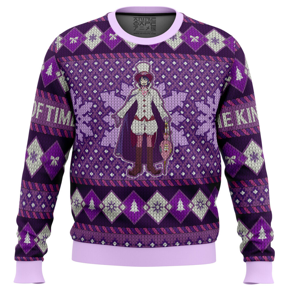 Mephisto Pheles Blue Exorcist Ugly Christmas Sweater - Holiday Jumper Sweatshirt - Narides