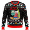 Merry Christmas BMO Finn Aventure TimeUgly Christmas Sweater - Holiday Jumper Sweatshirt - Narides