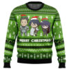 Merry Christmas Log Horizon Ugly Christmas Sweater - Holiday Jumper Sweatshirt - Narides