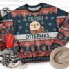 Merry Otter Mas Christmas Awesome Ugly Sweater - Narides