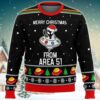 Merry Xmas From Area Aliens Ugly Sweater - Narides