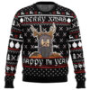 Merry Xmas Happy Ni Year Monty Python Ugly Christmas Sweater - Holiday Jumper Sweatshirt - Narides