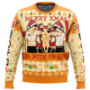 Merry Xmas to Both of You Terror in Resonance Ugly Christmas Sweater - Holiday Jumper Sweatshirt - Narides