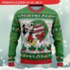 Personalized Merry Christmas Mickey Mouse Disney Ugly Christmas Sweater - Ugly Christmas Sweater - Narides