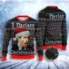 Michael Scott I Declare Christmasss The Office Christmas Awesome Ugly Sweater - Narides