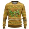 Michelangelo Mike Tmnt Christmas Style Custom Party Ideas Christmas Jumper Awesome Ugly Sweater - Narides