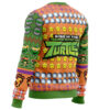 Michelangelo Rise of the Teenage Mutant Ninja Turtles Ugly Christmas Sweater - Holiday Jumper Sweatshirt - Narides