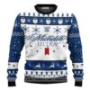 Michelob Ultra Custom Christmas Jumpers Limited Ugly Sweater - Narides